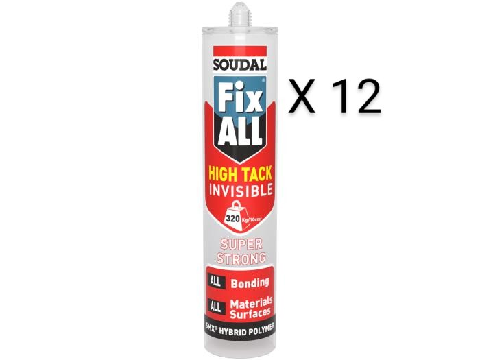 Soudal Fix All Hi-Tack Invisible