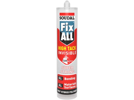 Soudal Fix All Hi-Tack Invisible