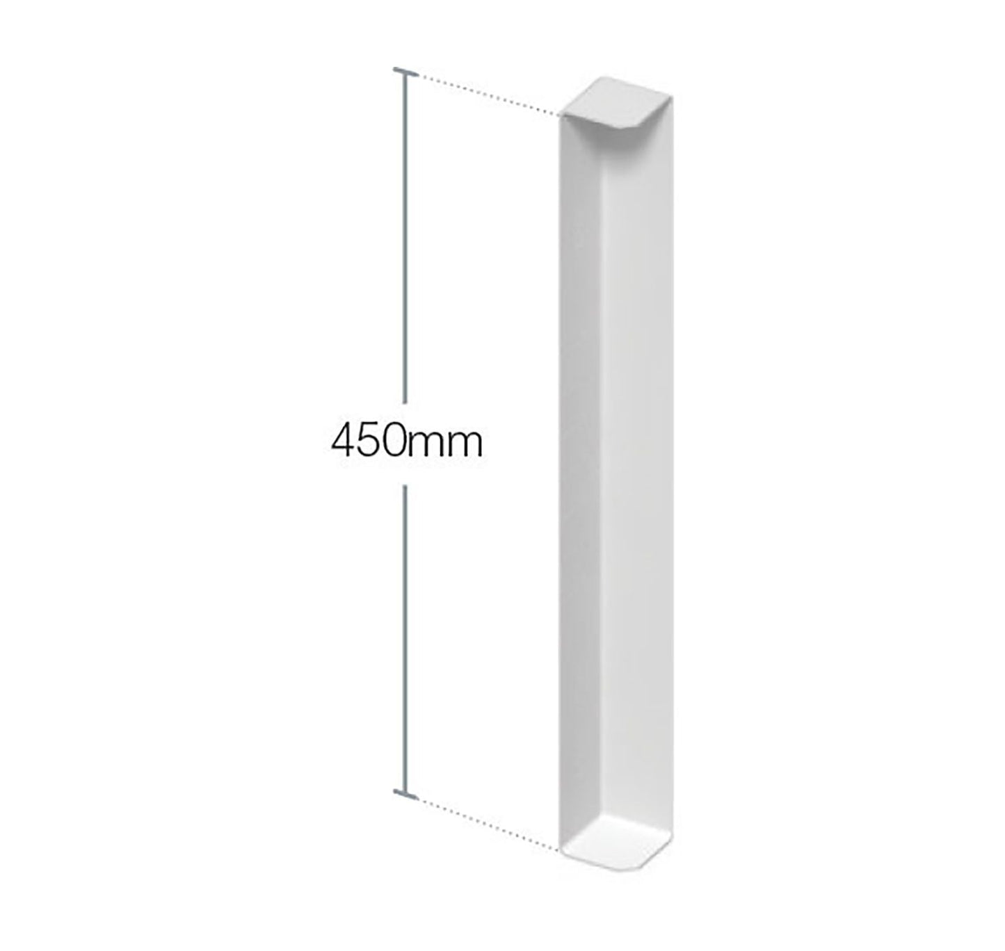 Double fascia corners & joints 450mm