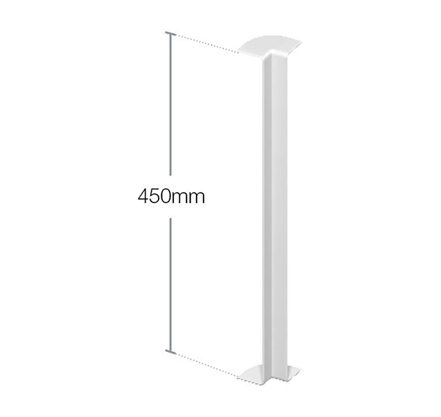 Double fascia corners & joints 450mm