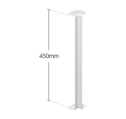 Double fascia corners & joints 450mm